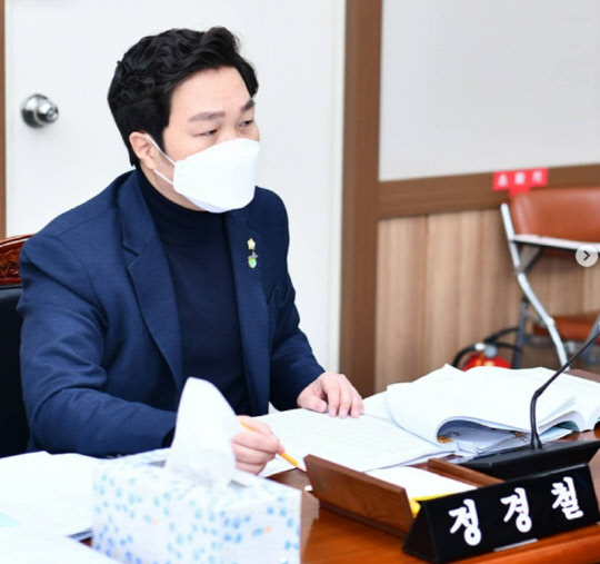 정경철 더불어민주당 여수시의원. <정 의원 인스타그램 캡처>